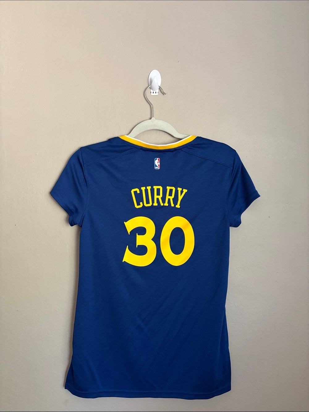 Fanatics Stephen Curry #30 Golden Blue NBA Jersey size XS